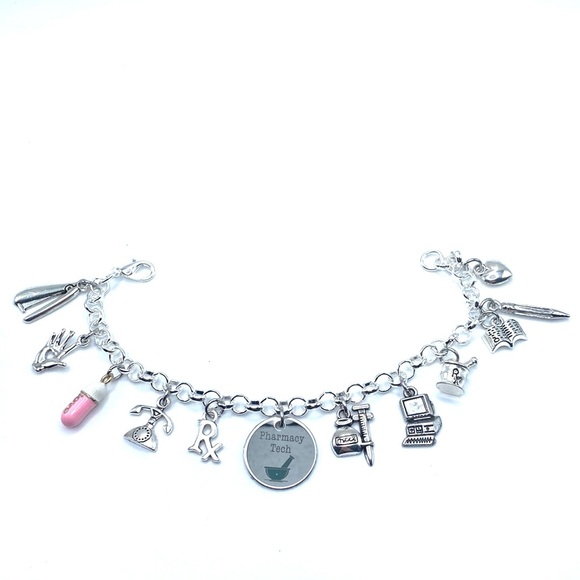 Pharmacy Tech Charm Bracelet - Picture 3 of 8